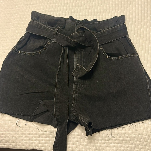 Mango Bowed denim short - Picture 15 of 16